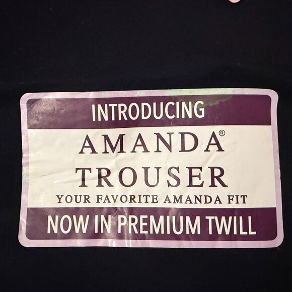 Gloria Vanderbilt Amanda Trouser Pants – Size 12S - Picture 10 of 14